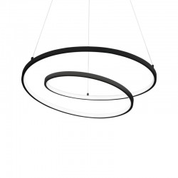 Oz - Black LED Pendant Ø 80 cm Oz - Black LED Pendant Ø 80 cm