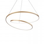 Oz - Brushed Brass LED Pendant Ø 80 cm Oz - Brushed Brass LED Pendant Ø 80 cm