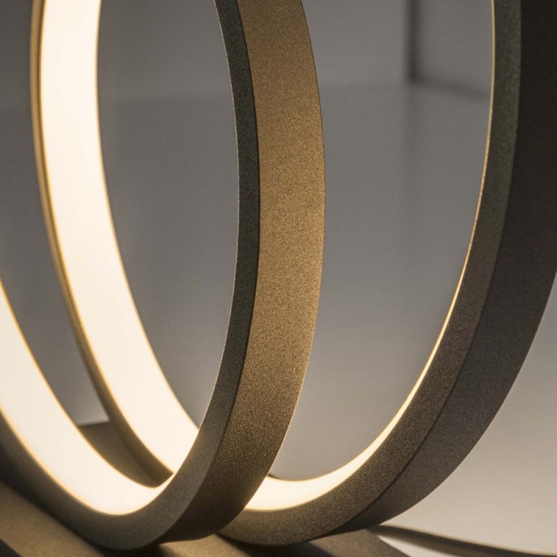 IdealLux-269481 - Oz - Black LED Table Lamp