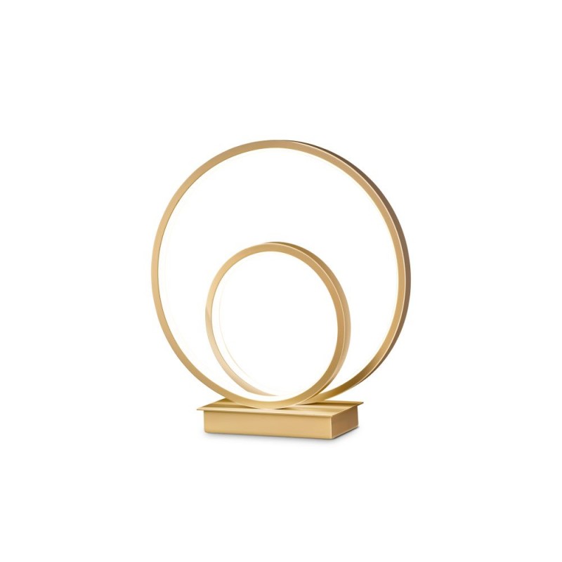 IdealLux-269498 - Oz - Brushed Brass LED Table Lamp