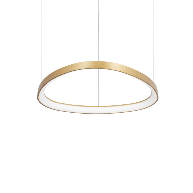 Ceiling Lights - Gemini - Brushed Brass LED Pendant 47W IdealLux-269832 - Gemini - Brushed Brass LED Pendant 47W