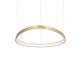 Ceiling Lights - Gemini - Brushed Brass LED Pendant 47W IdealLux-269832 - Gemini - Brushed Brass LED Pendant 47W