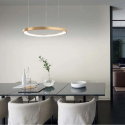 Gemini - Brushed Brass LED Pendant 47W Gemini - Brushed Brass LED Pendant 47W