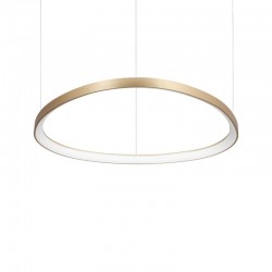 Gemini - Brushed Brass LED Pendant 56W