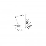 Futura - White Desk Lamp 4000K