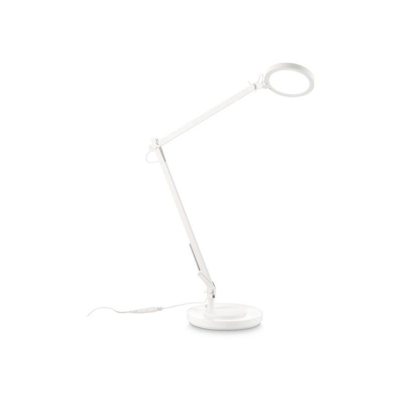 IdealLux-272078 - Futura - White Desk Lamp 4000K