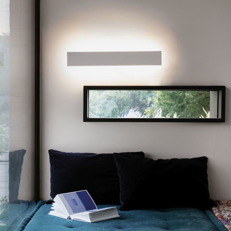 IdealLux-277240 - Zig Zag - LED White Medium Wall Lamp 4000K