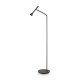 IdealLux-279800 - Diesis - Satin Black LED Floor Lamp