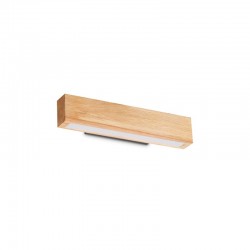 Craft - Wooden & Black LED Wall Lamp 40 cm Craft - Wooden & Black LED Wall Lamp 40 cm