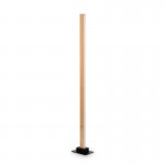 Craft - Wooden & Black LED Floor Lamp Craft - Wooden & Black LED Floor Lamp
