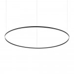 Oracle Slim - Black LED Pendant Ø 150 cm