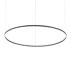 Oracle Slim - Black LED Pendant Ø 150 cm
