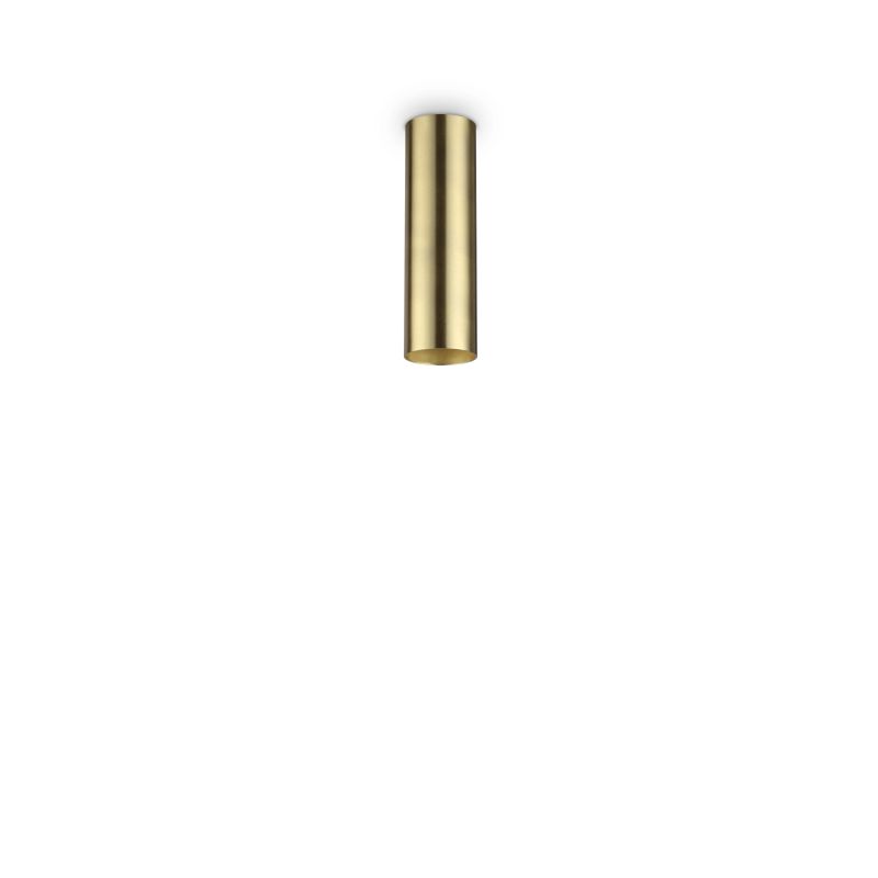 IdealLux-285214 - Look - Surface-Mounted Satin Gold Cylindrical Spotlight