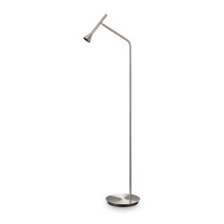 Diesis - Satin Nickel LED Floor Lamp