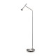 IdealLux-285337 - Diesis - Satin Nickel LED Floor Lamp