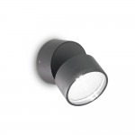 Omega - IP54 Anthracite LED Wall Lamp 3000K