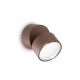 IdealLux-285498 - Omega - IP54 Coffee LED Wall Lamp 4000K