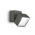 Omega - IP54 Anthracite LED Wall Lamp 4000K