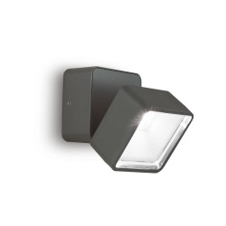 Omega - IP54 Anthracite LED Wall Lamp 4000K