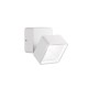 IdealLux-285528 - Omega - IP54 White LED Wall Lamp 4000K