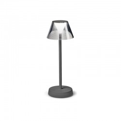 Lolita - Outdoor Grey Rechargeable Table Lamp IP54
