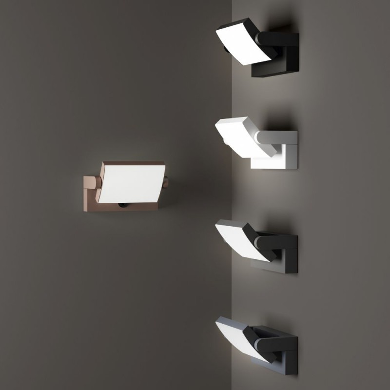 IdealLux-287683 - Swipe - Anthracite Wall Lamp IP54