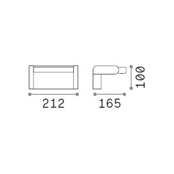 Swipe - White Wall Lamp IP54