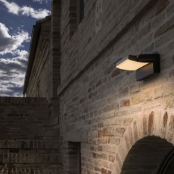 Swipe - Black Wall Lamp IP54
