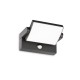 IdealLux-287713 - Swipe - Anthracite PIR Wall Lamp IP54