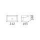 IdealLux-287720 - Swipe - White PIR Wall Lamp IP54