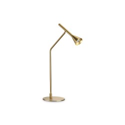 Diesis - Satin Brass LED Table Lamp