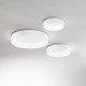 IdealLux-293783 - Ziggy - LED White Flush with Diffuser Ø 45 cm
