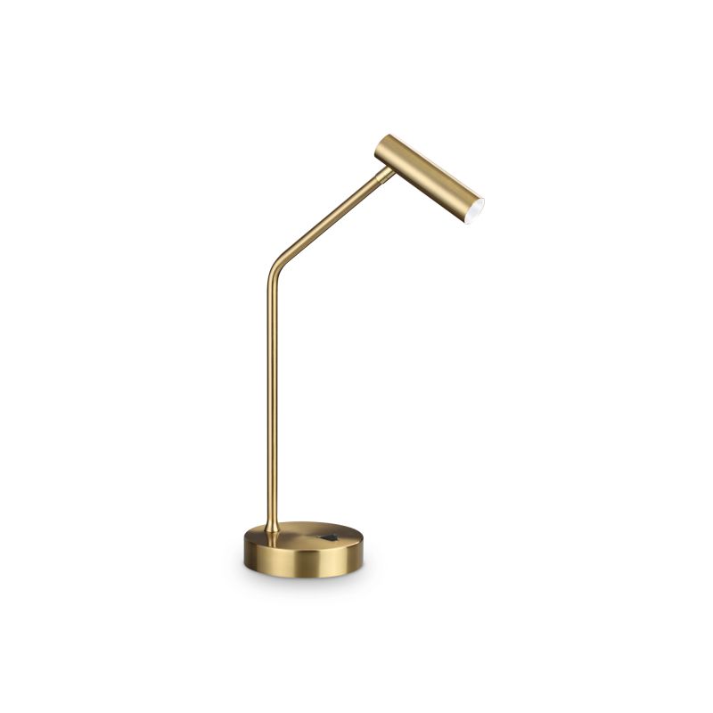 IdealLux-295541 - Easy - Brushed Brass LED Table Lamp