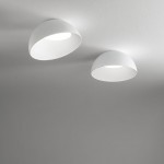 Corolla - Matt White LED Ceiling Lamp ∅ 35 cm