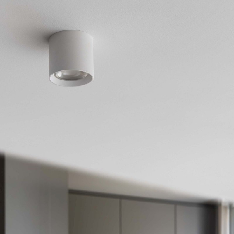 IdealLux-299419 - Nitro - Surface-Mounted White Cylindrical LED Spotlight Ø 4 cm