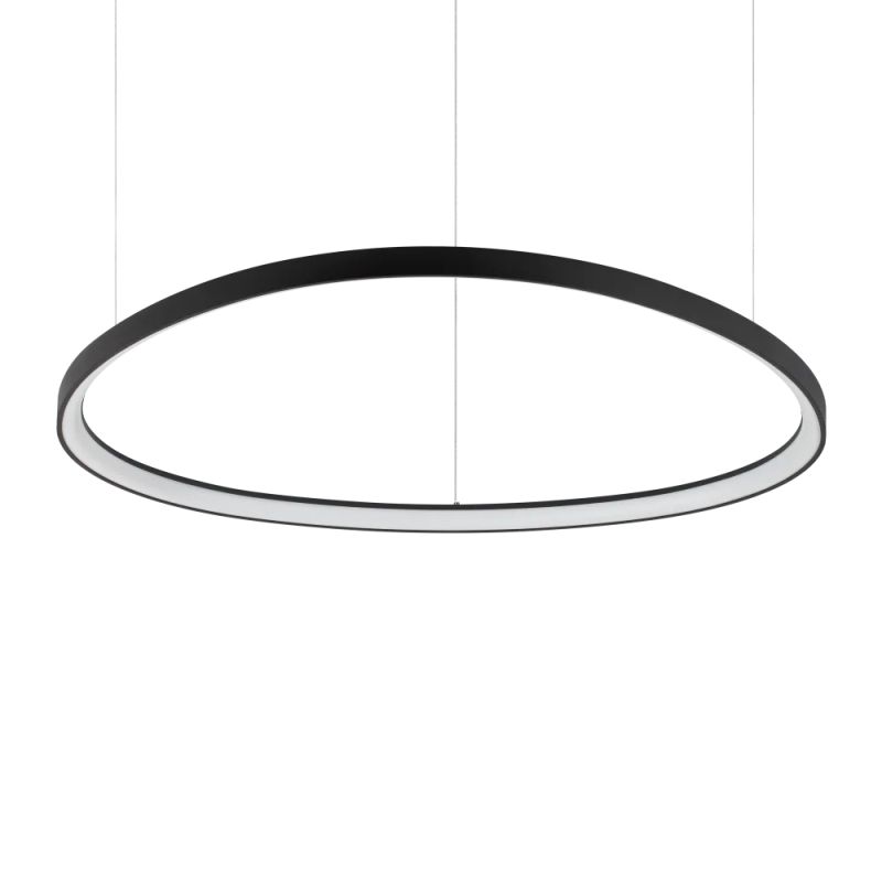 IdealLux-307695 - Gemini - Black LED Pendant 82W