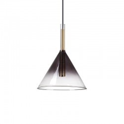 Empire - Gold Pendant with Smoked Ombre Glass Ø 20 cm Empire - Gold Pendant with Smoked Ombre Glass Ø 20 cm