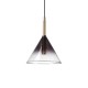 IdealLux-309798 - Empire - Gold Pendant with Smoked Ombre Glass Ø 20 cm