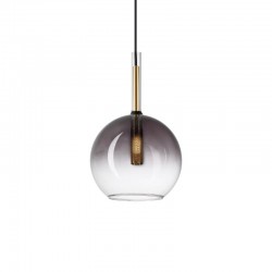 Empire - Gold Pendant with Smoked Ombre Glass Ø 18 cm Empire - Gold Pendant with Smoked Ombre Glass Ø 18 cm