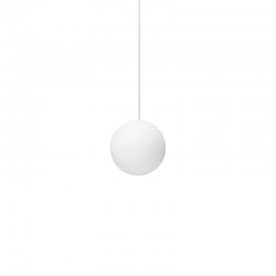 Mapa Bianco - White Pendant with White Glass ∅ 10 cm Mapa Bianco - White Pendant with White Glass ∅ 10 cm