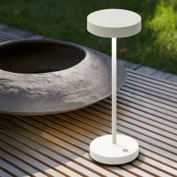 Toffee - Outdoor White Rechargeable Table Lamp IP54 Toffee - Outdoor White Rechargeable Table Lamp IP54