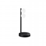 Ping Pong - Black 2 Light LED Table Lamp with White Globes Ping Pong - Black 2 Light LED Table Lamp with White Globes