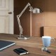 IdealLux-313351 - Johnny - Satin Nickel Desk Lamp