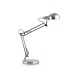 IdealLux-313351 - Johnny - Satin Nickel Desk Lamp