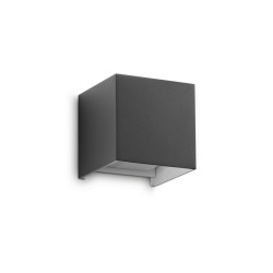Atom - IP54 Anthracite Up&Down Wall Lamp 3000K