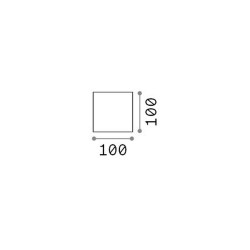 Atom - IP54 White Up&Down Wall Lamp 3000K
