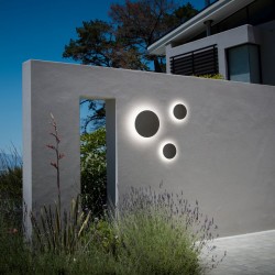 Punto - IP 54 Anthracite LED Wall Lamp Ø 24 cm Punto - IP 54 Anthracite LED Wall Lamp Ø 24 cm