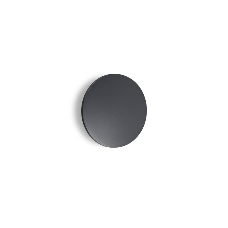 IdealLux-313559 - Punto - IP 54 Anthracite LED Wall Lamp Ø 24 cm