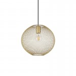 Net - Gold Mesh Pendant Ø 29.5 cm Net - Gold Mesh Pendant Ø 29.5 cm