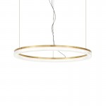 Crown - Decorative Brushed Brass LED Pendant ∅ 80 cm Crown - Decorative Brushed Brass LED Pendant ∅ 80 cm